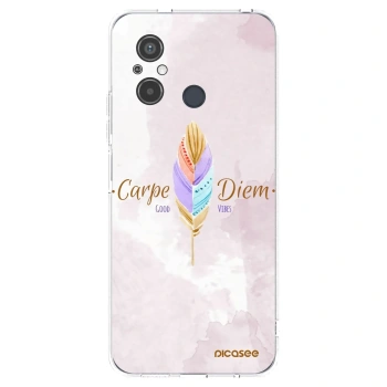 Picasee husă transparentă din silicon pentru Xiaomi Redmi 12C - Carpe Diem