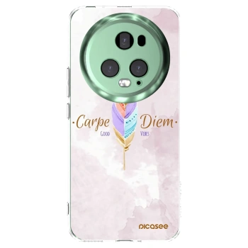 Picasee husă transparentă din silicon pentru Honor Magic5 Pro - Carpe Diem
