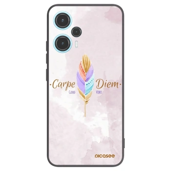 Picasee husă neagră din silicon pentru Xiaomi Poco F5 - Carpe Diem