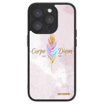Picasee ULTIMATE CASE pentru Apple iPhone 15 Pro - Carpe Diem