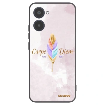 Picasee husă neagră din silicon pentru Realme 10 4G - Carpe Diem