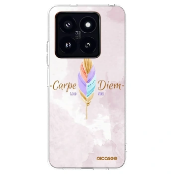 Picasee husă transparentă din silicon pentru Xiaomi 14 Pro - Carpe Diem