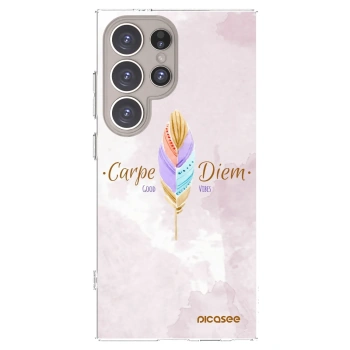 Picasee husă transparentă din silicon pentru Samsung Galaxy S24 Ultra S928B 5G - Carpe Diem