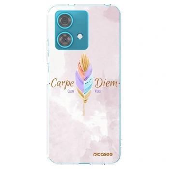 Picasee husă transparentă din silicon pentru Motorola Edge 40 Neo - Carpe Diem