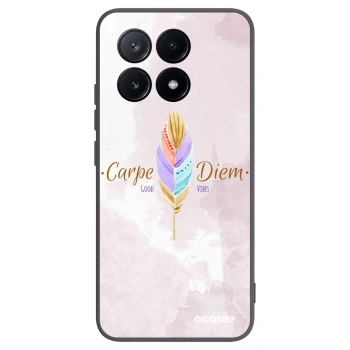 Picasee husă neagră din silicon pentru Xiaomi Poco X6 Pro - Carpe Diem