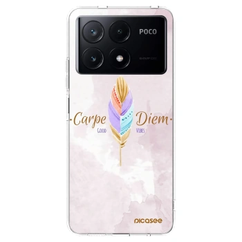 Picasee husă transparentă din silicon pentru Xiaomi Poco X6 Pro - Carpe Diem