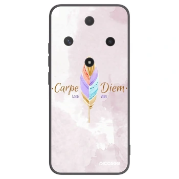 Picasee husă neagră din silicon pentru Honor Magic6 Lite 5G - Carpe Diem