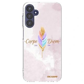 Picasee husă transparentă din silicon pentru Samsung Galaxy A15 A155F 4G - Carpe Diem