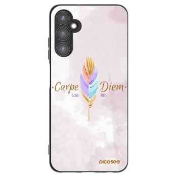 Picasee husă neagră din silicon pentru Samsung Galaxy A05s A057G - Carpe Diem