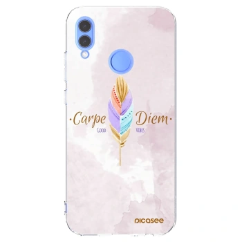 Picasee husă transparentă din silicon pentru Honor 10 Lite - Carpe Diem