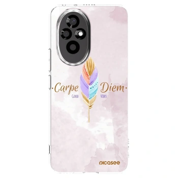 Picasee husă transparentă din silicon pentru Honor 200 5G - Carpe Diem