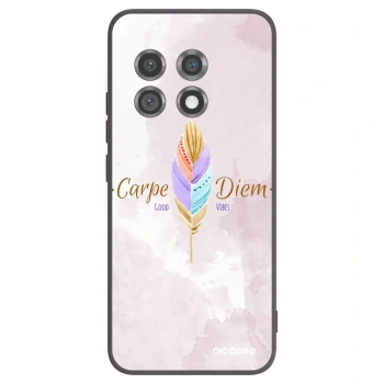 Picasee husă neagră din silicon pentru OnePlus 11 5G - Carpe Diem
