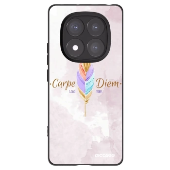 Picasee husă neagră din silicon pentru Xiaomi Redmi Note 14 Pro 5G - Carpe Diem