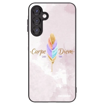 Picasee husă neagră din silicon pentru Samsung Galaxy A16 5G - Carpe Diem