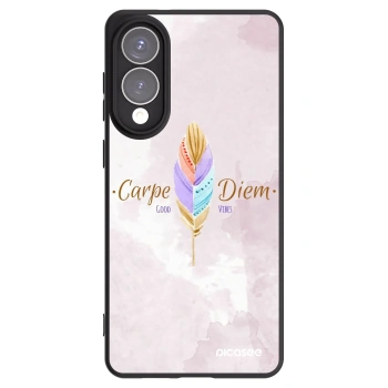 Picasee husă neagră din silicon pentru Samsung Galaxy S25 Edge 5G - Carpe Diem