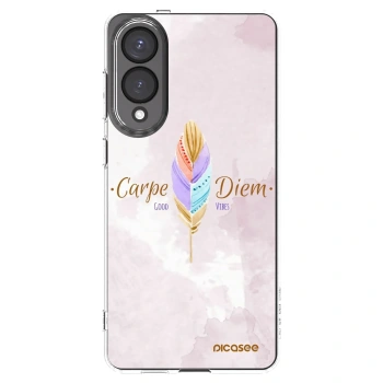 Picasee husă transparentă din silicon pentru Samsung Galaxy S25 Edge 5G - Carpe Diem