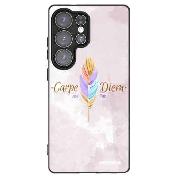 Picasee husă neagră din silicon pentru Samsung Galaxy S25 Ultra 5G - Carpe Diem