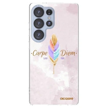 Picasee husă transparentă din silicon pentru Samsung Galaxy S25 Ultra 5G - Carpe Diem