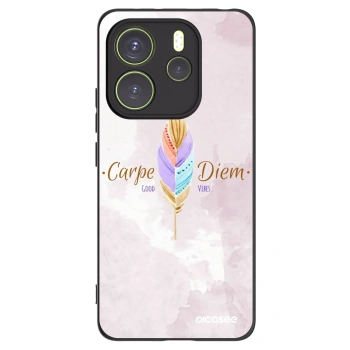 Picasee husă neagră din silicon pentru Xiaomi Redmi Note 14 4G - Carpe Diem