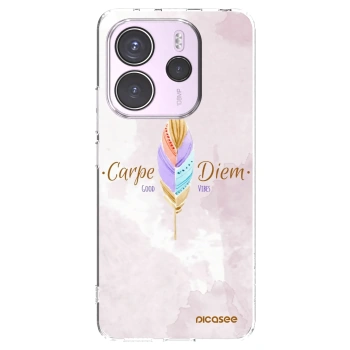Picasee husă transparentă din silicon pentru Xiaomi Redmi Note 14 4G - Carpe Diem