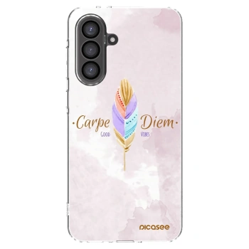 Picasee husă transparentă din silicon pentru Samsung Galaxy A56 5G A566B - Carpe Diem