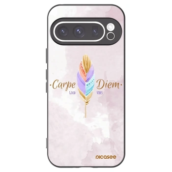 Picasee husă neagră din silicon pentru Google Pixel 9 Pro - Carpe Diem