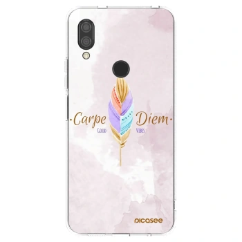 Picasee husă transparentă din silicon pentru Xiaomi Redmi 7 - Carpe Diem