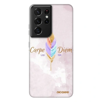 Picasee Fashion Case pentru Samsung Galaxy S21 Ultra 5G G998B - Carpe Diem