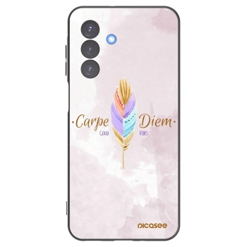 Picasee husă neagră din silicon pentru Samsung Galaxy A17 5G - Carpe Diem