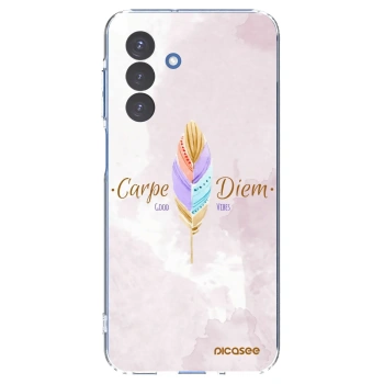 Picasee husă transparentă din silicon pentru Samsung Galaxy A17 5G - Carpe Diem