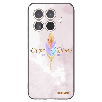 Picasee husă neagră din silicon pentru Xiaomi 15T Pro - Carpe Diem