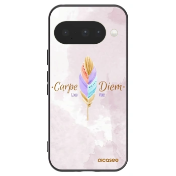 Picasee husă neagră din silicon pentru Google Pixel 10 - Carpe Diem