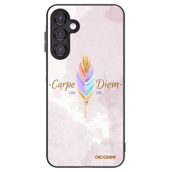 Picasee husă neagră din silicon pentru Samsung Galaxy A16 4G - Carpe Diem