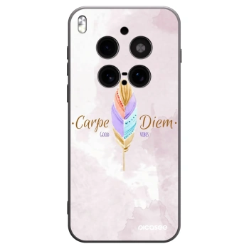 Picasee husă neagră din silicon pentru Vivo X300 Pro - Carpe Diem