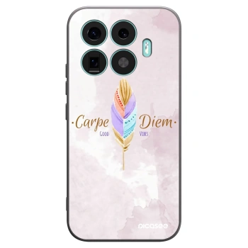 Picasee husă neagră din silicon pentru Xiaomi 17T - Carpe Diem