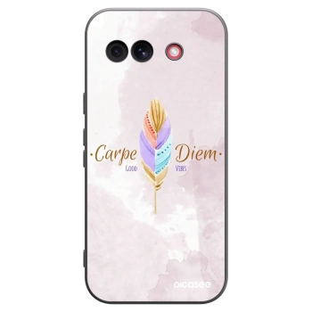 Picasee husă neagră din silicon pentru Google Pixel 10a - Carpe Diem