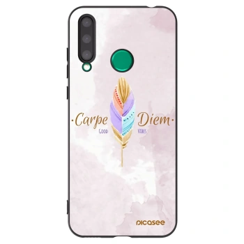 Picasee husă neagră din silicon pentru Honor 20 Lite - Carpe Diem