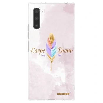 Picasee husă transparentă din silicon pentru Samsung Galaxy Note 10 N970F - Carpe Diem