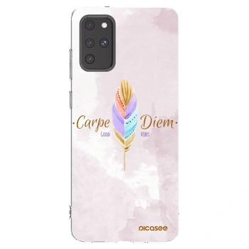 Picasee husă transparentă din silicon pentru Samsung Galaxy S20+ G985F - Carpe Diem