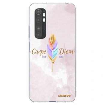 Picasee husă transparentă din silicon pentru Xiaomi Mi Note 10 Lite - Carpe Diem