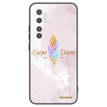 Picasee husă neagră din silicon pentru Xiaomi Mi Note 10 Lite - Carpe Diem