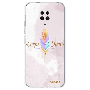 Picasee husă transparentă din silicon pentru Xiaomi Redmi Note 9S - Carpe Diem