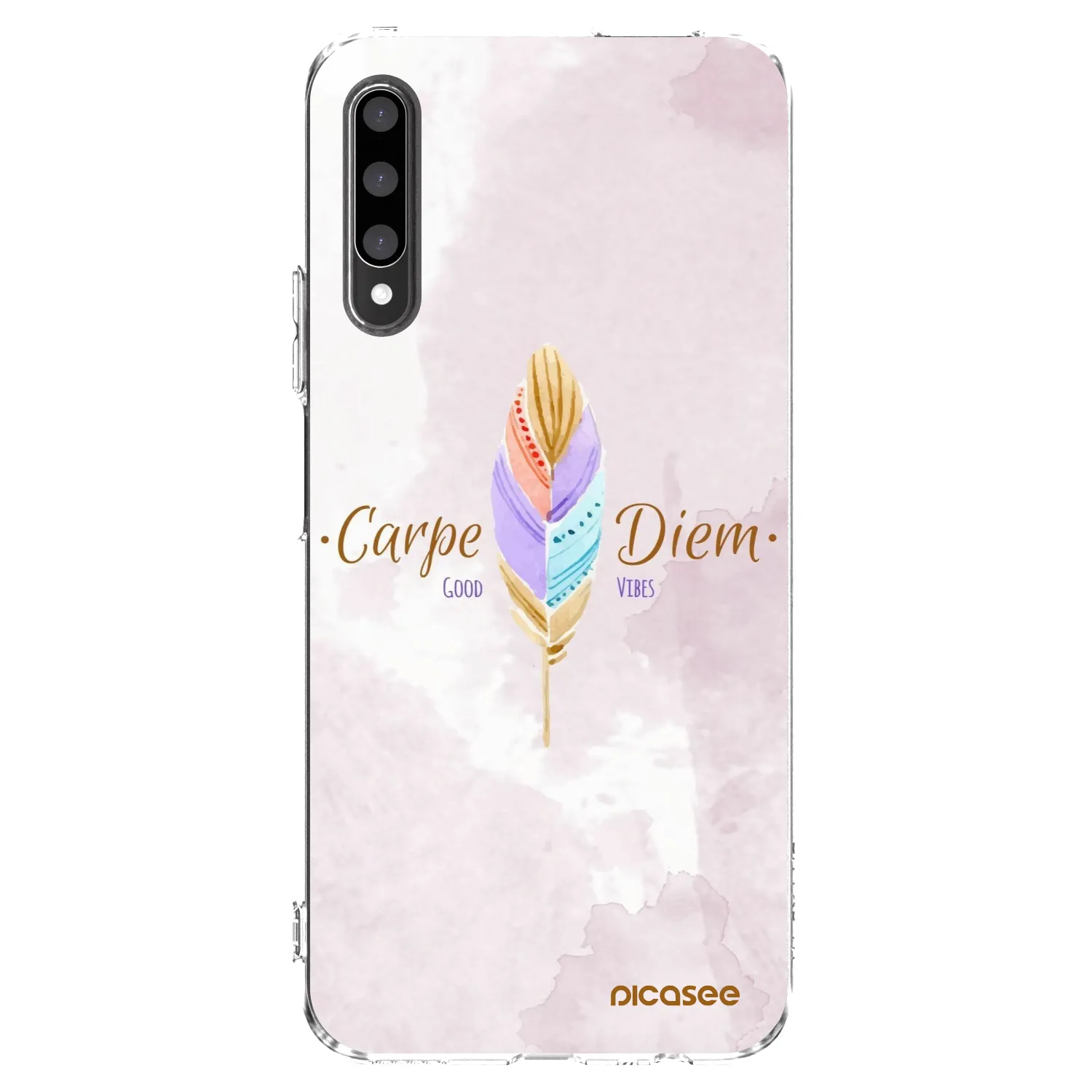 Picasee husă transparentă din silicon pentru Honor 9X Pro - Carpe Diem