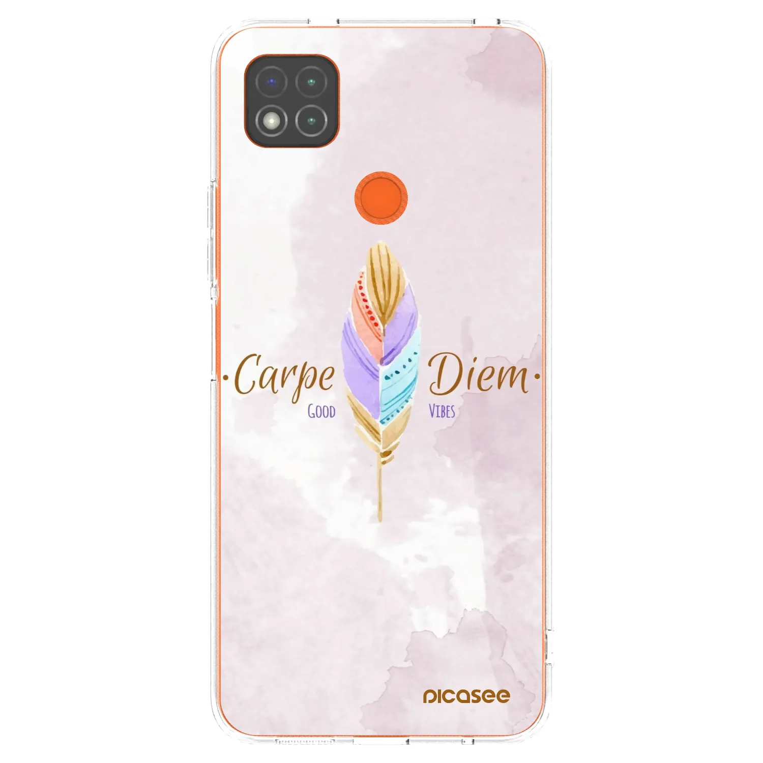 Picasee husă transparentă din silicon pentru Xiaomi Redmi 9C - Carpe Diem