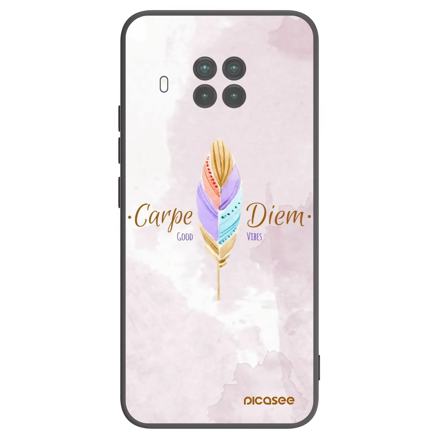 Picasee husă neagră din silicon pentru Xiaomi Mi 10T Lite - Carpe Diem