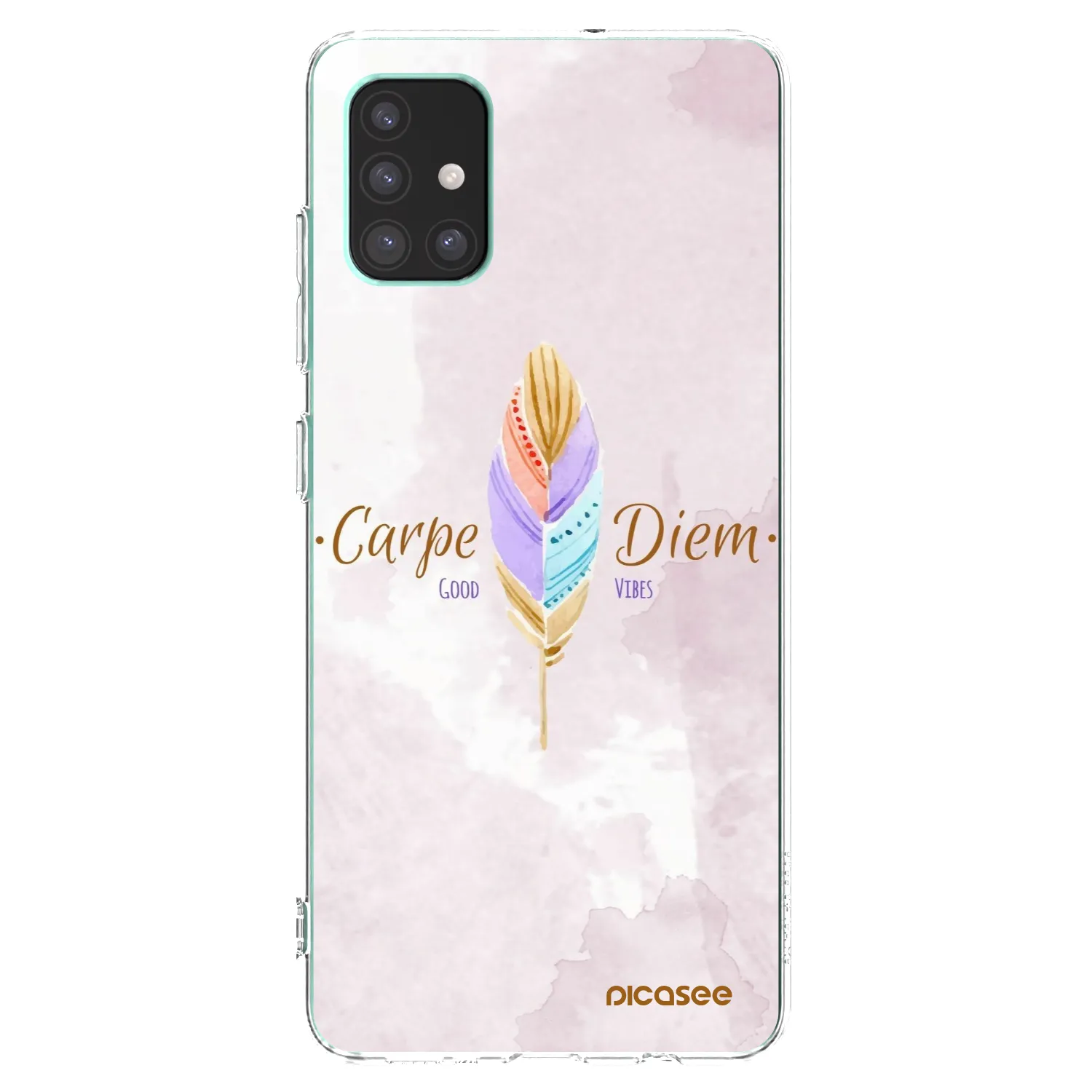 Picasee husă transparentă din silicon pentru Samsung Galaxy M51 M515F - Carpe Diem