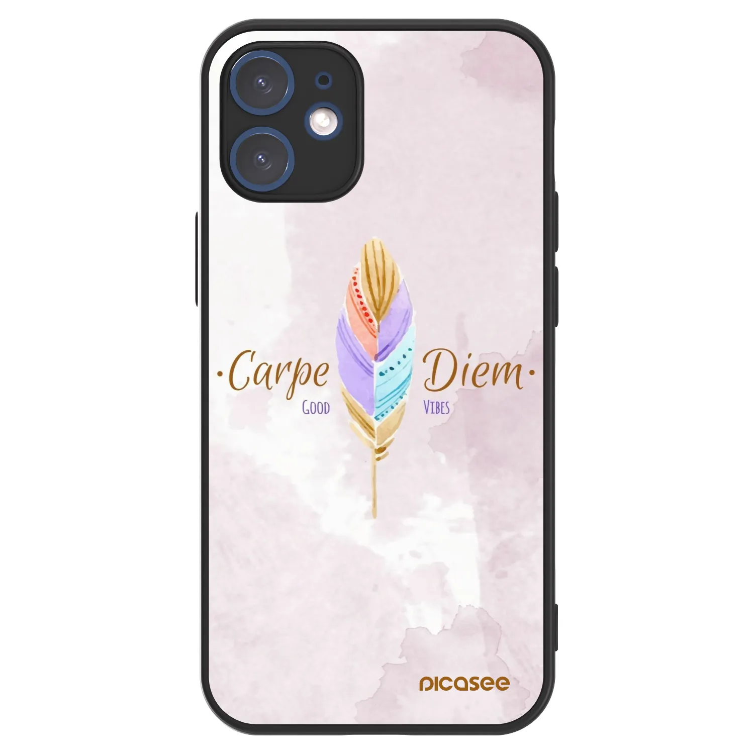 Picasee ULTIMATE CASE pentru Apple iPhone 12 mini - Carpe Diem