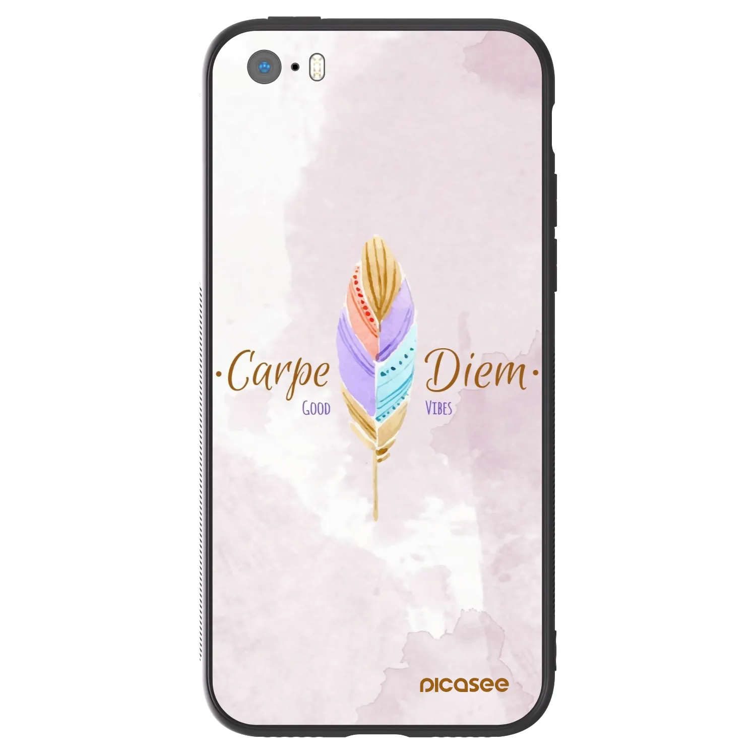 Picasee ULTIMATE CASE pentru Apple iPhone 5/5S/SE - Carpe Diem