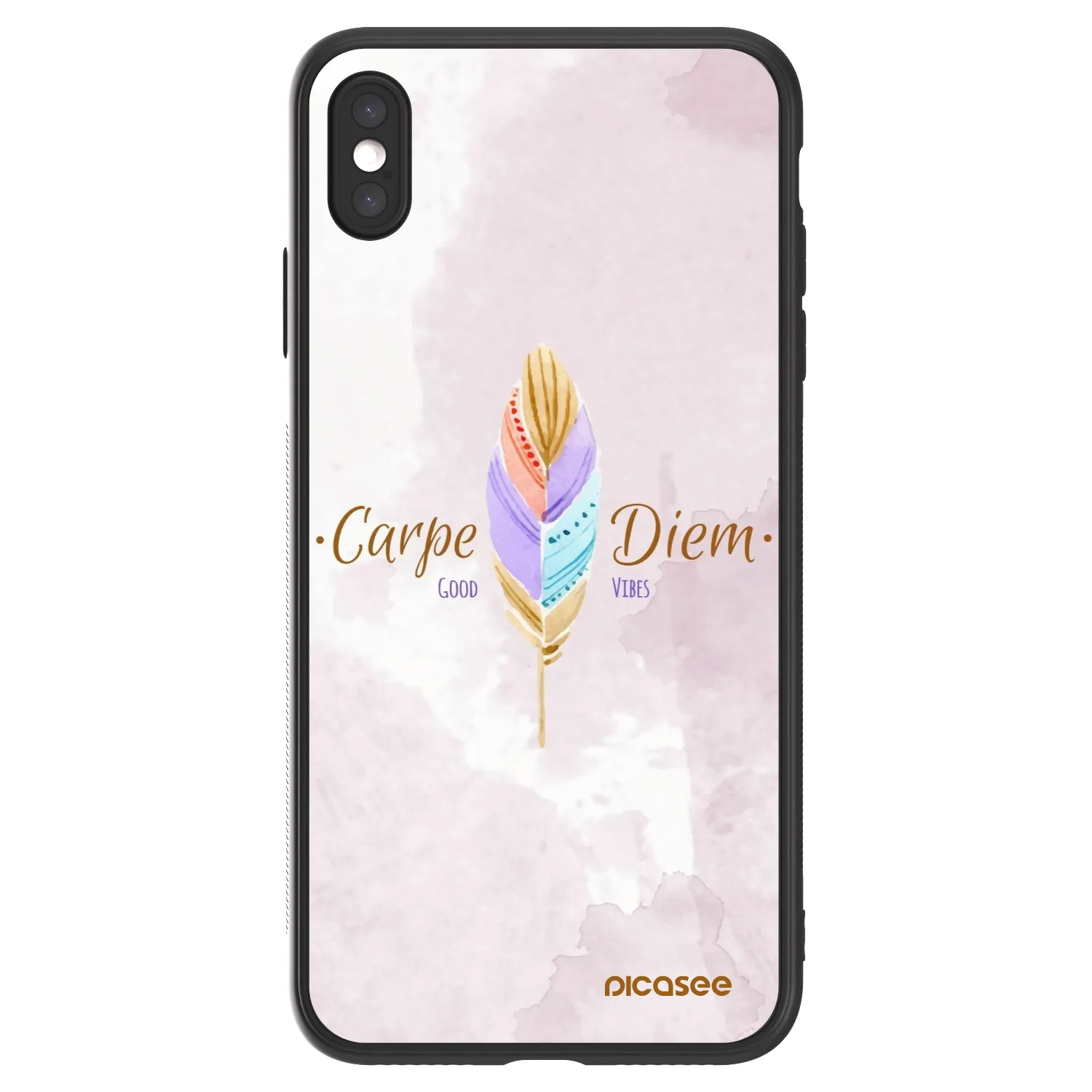 Picasee ULTIMATE CASE pentru Apple iPhone XS Max - Carpe Diem