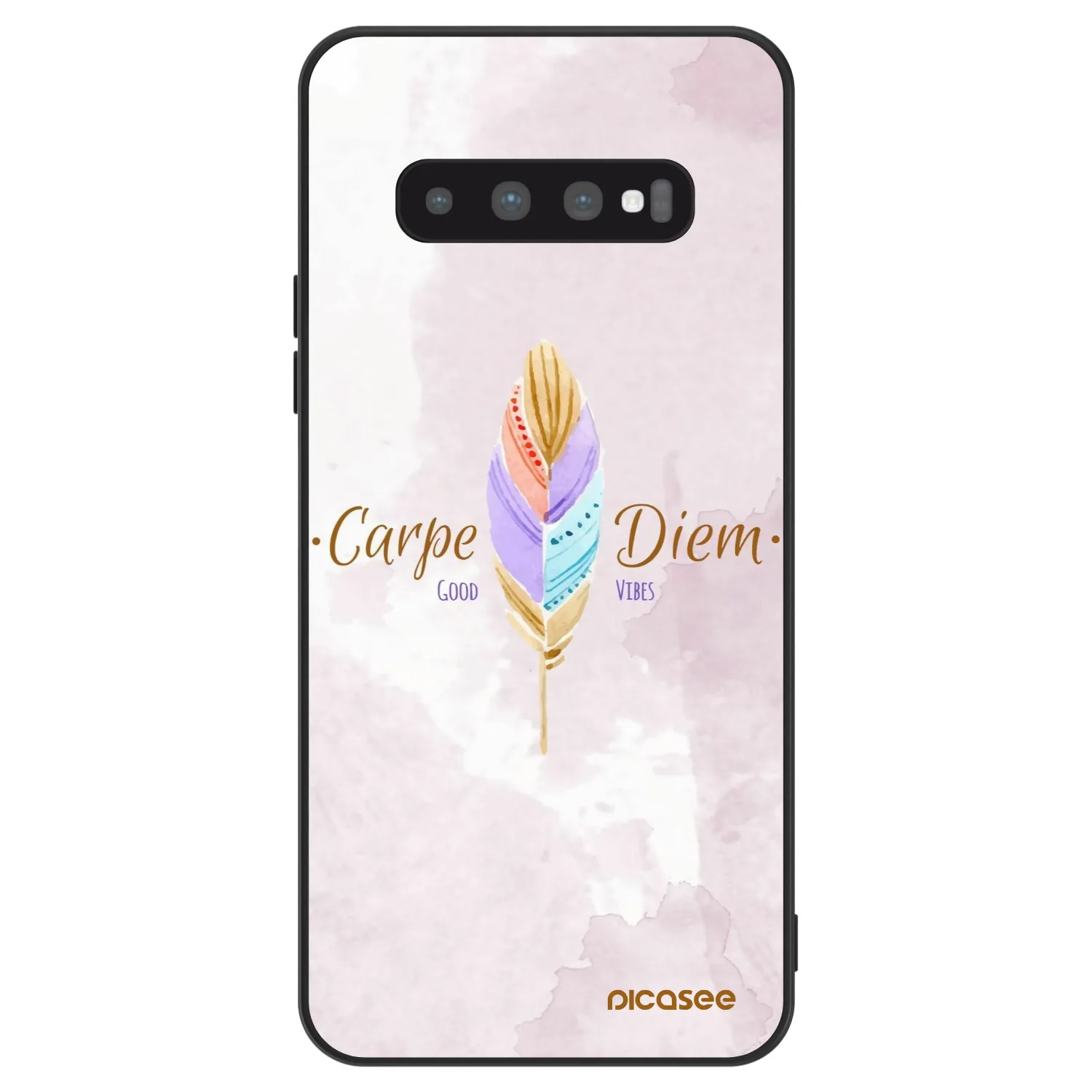 Picasee ULTIMATE CASE pentru Samsung Galaxy S10 G973 - Carpe Diem